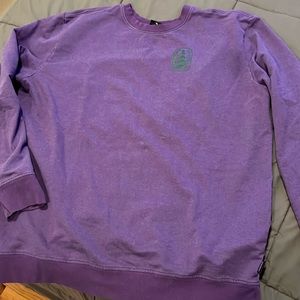 Mens XXL purple Patagonia crew neck sweatshirt